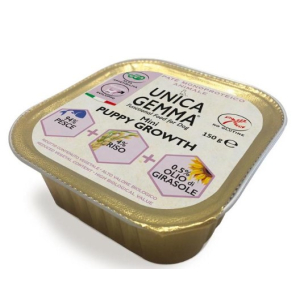 Unica Gemma Puppy Mini Growth Паштет для щенков мини пород (рыба), 150 гр