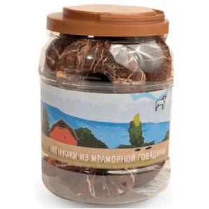NORD FARM  лакомство  для собак  Пончики из мраморной говядины ,600г