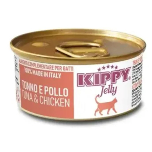 Kippy  для кошек с тунцом и курицей в желе,70г