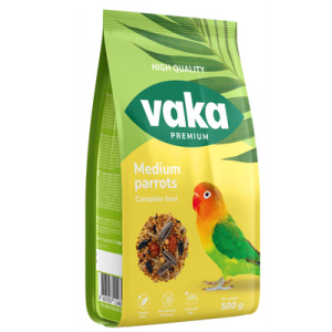 ВАКА Premium  корм  для средних попугаев 500гр