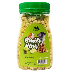 Smile King Лакомство для грызунов - яблоко 100г