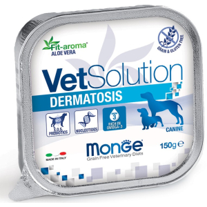 Ветеринарная диета Monge VetSolution Dog Dermatosis Дерматозис для собак при заболеваниях кожи, 150 г