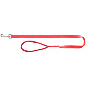 Поводок "TRIXIE" для собак "Premium Leash", нейлон (M–L), 1м/20мм, коралловый