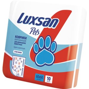 Коврики (пеленки) LUXSAN Premium для животных 60х60, (упак 10 шт)