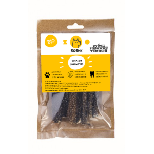 ZОО-БОБИК Лакомства для собак (тёмный рубец говяжий), 1кг