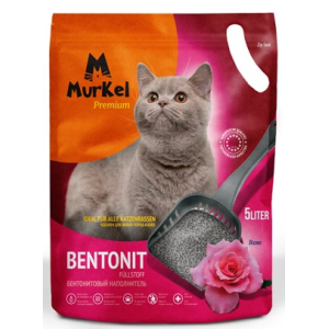 Murkel Наполнитель бентонитовый  Роза 4кг (5л)