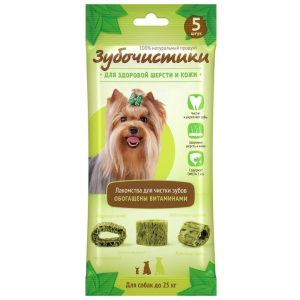 Деревенские лакомства Зубочистки Лакомство для собак мелких пород (авокадо), 35г