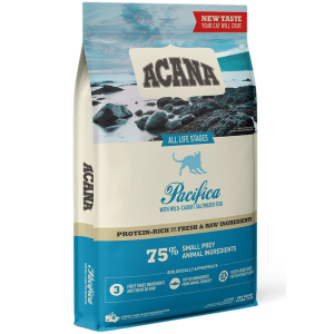 Acana Корм сухой беззерновой для котят и кошек всех пород (морская рыба), 1,8кг