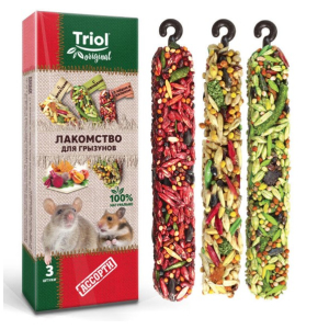 Triol  Original для грызунов лакомство АССОРТИ , 75г