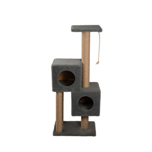 Cat-House "Двойной домик" Когтеточка для кошек (джут), 127см