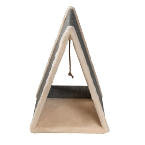 Cat-House Когтеточка треугольная для кошек (ковролин), 55см