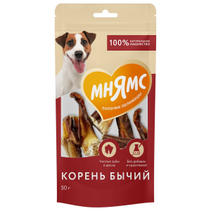Мнямс лакомство на каждый день для собак Корень бычий 50 г