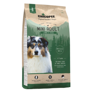 Chicopee CNL Mini Adult Корм сухой для взрослых собак миниатюрных пород (ягненок, рис), 2кг