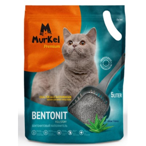 Murkel Наполнитель бентонитовый Алое вера 4кг (5л)