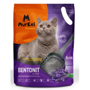 Murkel Наполнитель бентонитовый  Лаванда 4кг (5л)