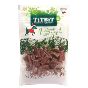 Titbit Колбаски Телячьи для собак (новогодняя коллекция), 80г