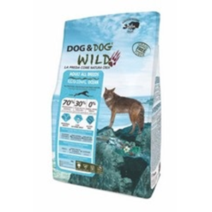 Dog&Dog Wild сухой корм для собак океаническая рыба, лосось, 12кг
