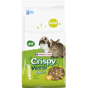 Versele Laga Crispy Muesli Rabbits Полноценный корм для (карликовых) кроликов, 1кг