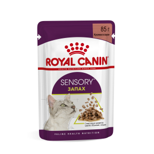 Royal Canin Корм консервированный полнорационный для взрослых кошек до 7 лет, стимулирующий обонятельные рецепторы, кусочки в соусе, 0,085кг
