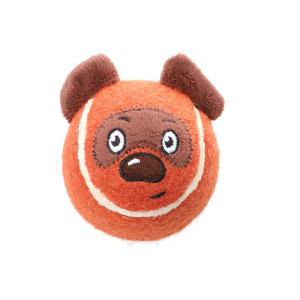 Triol СОЮЗМУЛЬТФИЛЬМ Игрушка для собак "Мяч-медвежонок", d65/70мм