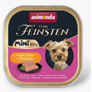 Animonda Vom Feinsten Мини для собак с курицей, гусем и петрушкой,100г