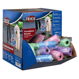 Trixie Пакеты одноразовые для уборки за собаками (М), 1х20 пак