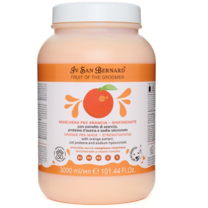 ISB Fruit of the Groomer Orange маска восстанавливающая для слабой выпадающей шерсти с протеинами овса,3000 мл