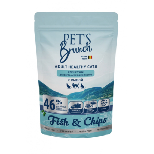 Pet's Brunch Корм сухой для кошек, имеющих доступ на улицу, 400г