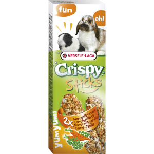 Versele-Laga Crispy Sticks Лакомство для кроликов и морских свинок (морковь, петрушка), 110г