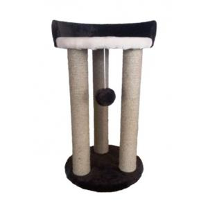 Alpha Когтеточка с лежанкой на 3-х столбиках, 50см