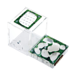 Формикарий XL сборная муравьиная ферма со встроенной ареной 85х155х21 зеленый