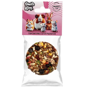 Smile King Лакомство для грызунов - корзинка ягодная,40гр