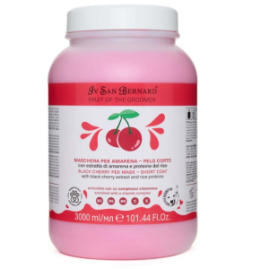 ISB Fruit of the Groomer Black Cherry маска восстанавливающая для короткой шерсти с протеинами риса,3000 мл