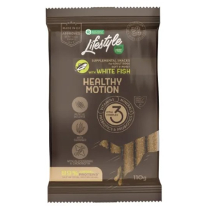 Nature's Protection Lifestyle Grain Free Healthy Motion лакомство для собак (Белая рыба), 110гр