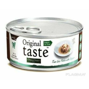 Pettric Cherie Original taste Корм консервированный для кошек (тунец, луциан в соусе), 0,07кг