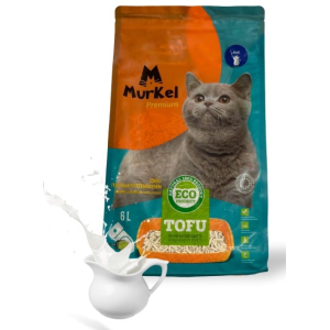 Murkel Наполнитель натуральный TOFU Молоко 2,6кг (6л)