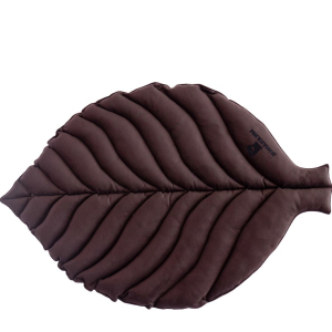 Mr.Kranch Лежанка  для собак Листочек средняя, размер 90х65х5см, коричневая