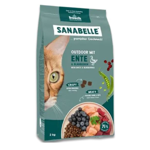 Bosch Sanabelle Outdoor (Утка) сухой корм для кошек 400гр