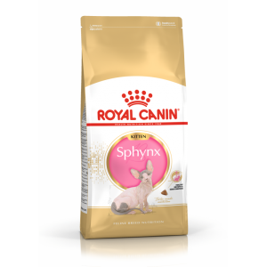 Royal Canin Sphynx Kitten Корм сухой для котят породы Сфинкс, 400г