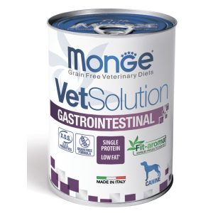 Ветеринарная диета Monge VetSolution Dog Gastrointestinal Гастроинтестинал для собак при заболеваниях ЖКТ, 400 г