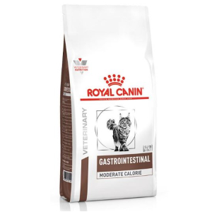 Royal Canin Gastrointestinal Moderate Calorie Cat Сухой диетический корм для кошек при расстройствах пищеварения 350г