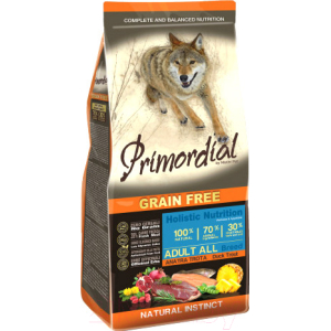 Primordial Dog Adult Trout&Duck сухой корм для собак (форель,утка) 2кг