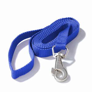 Поводок капроный Humpo, ширина 10мм, синий