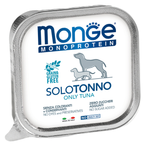 Monge Dog Monoprotein влажный корм для собак, паштет (тунец) 150гр