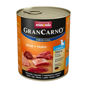 Animonda Gran Carno Консервы для щенков (говядина, курица), 400г