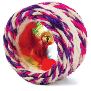 Triol Игрушка для кошек из сизаля "Катушка", 75мм