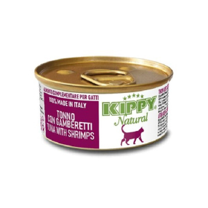 Kippy Cat Natural консервы для кошек всех пород  (тунец, креветки) 70 г