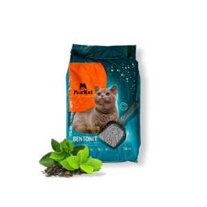 Murkel Наполнитель бентонитовый Зеленый чай 16кг (20л)