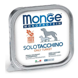 Monge Dog Monoprotein конс. 150гр д/с паштет из индейки