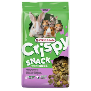 CRISPY SNACK FIBRES смешанный корм для грызунов с овощами 550гр